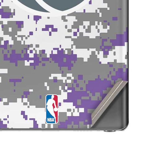 NBA Sacramento Kings Purple Digi Camo Galaxy Note20 5G Skin